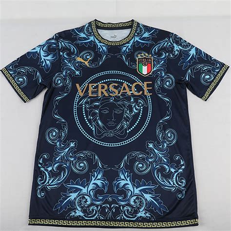 versace soccer jersey|versace x italy jersey.